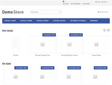 Tablet Screenshot of derniere-minute.beabase.com